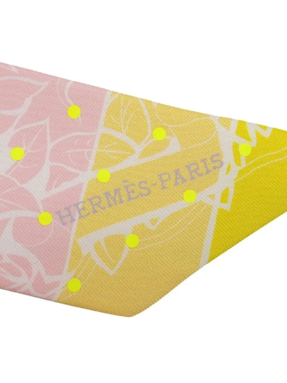 Hermes Twilly Jungle Love Rainbow Plume T Dot Silk 100% Scarf